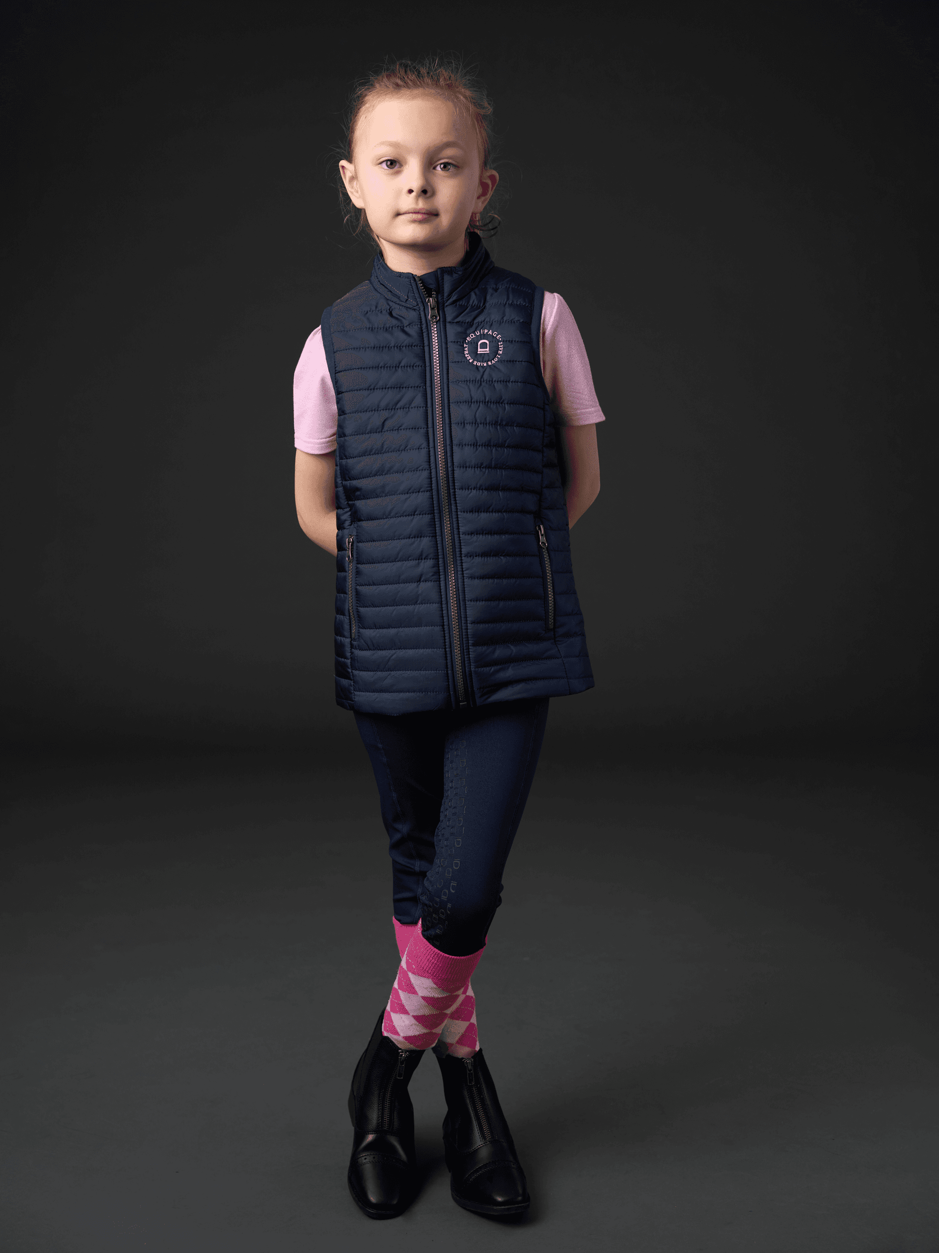 EQUIPAGE, TATE RIDING VEST, Model 1