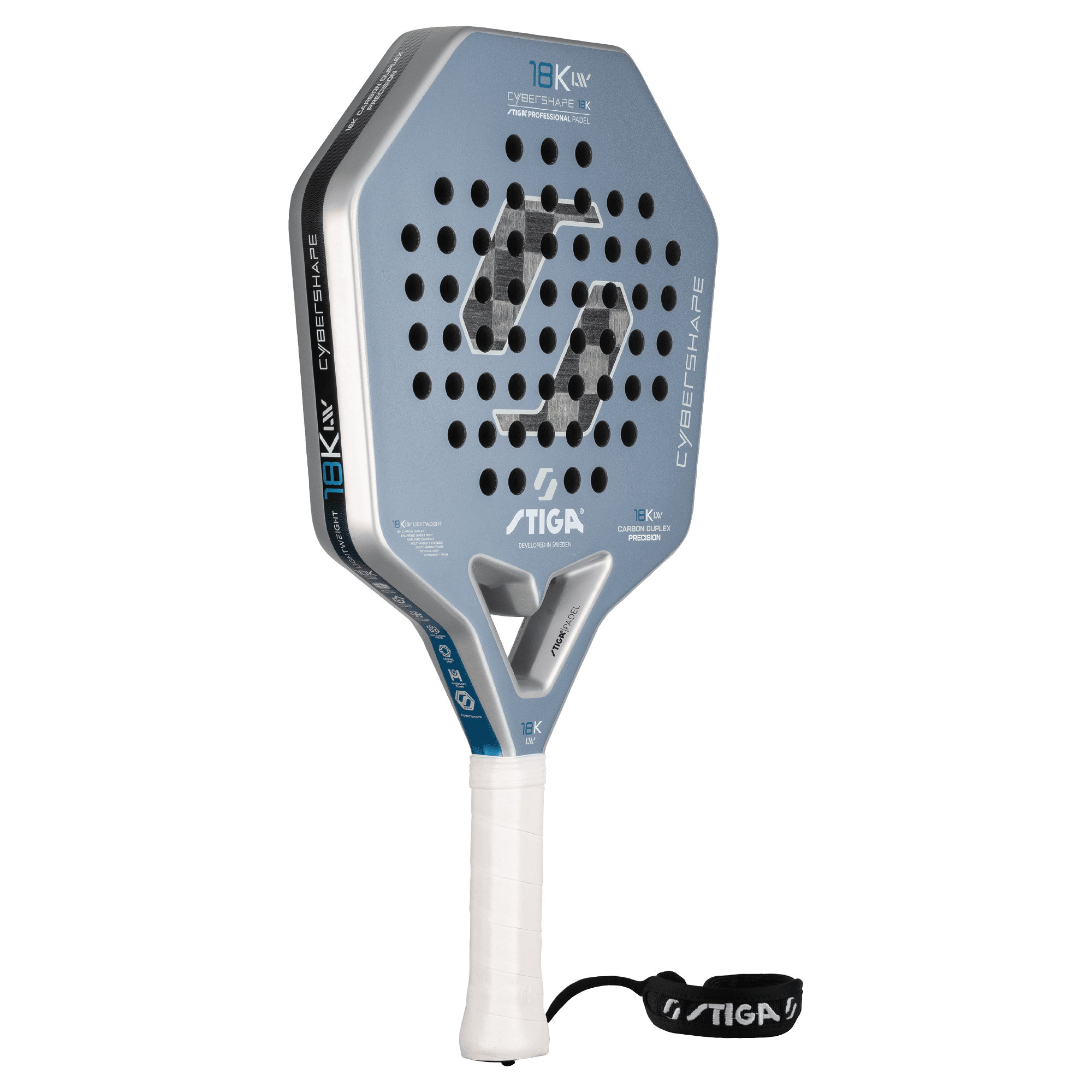 STIGA, Padel Racket 18k Lw 2 Cybershape, Product 0