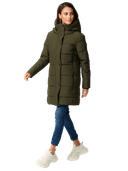 Women Winterjacket Karumikoo, Green