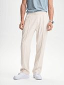 M SOFT STRAIGHT PANT, White