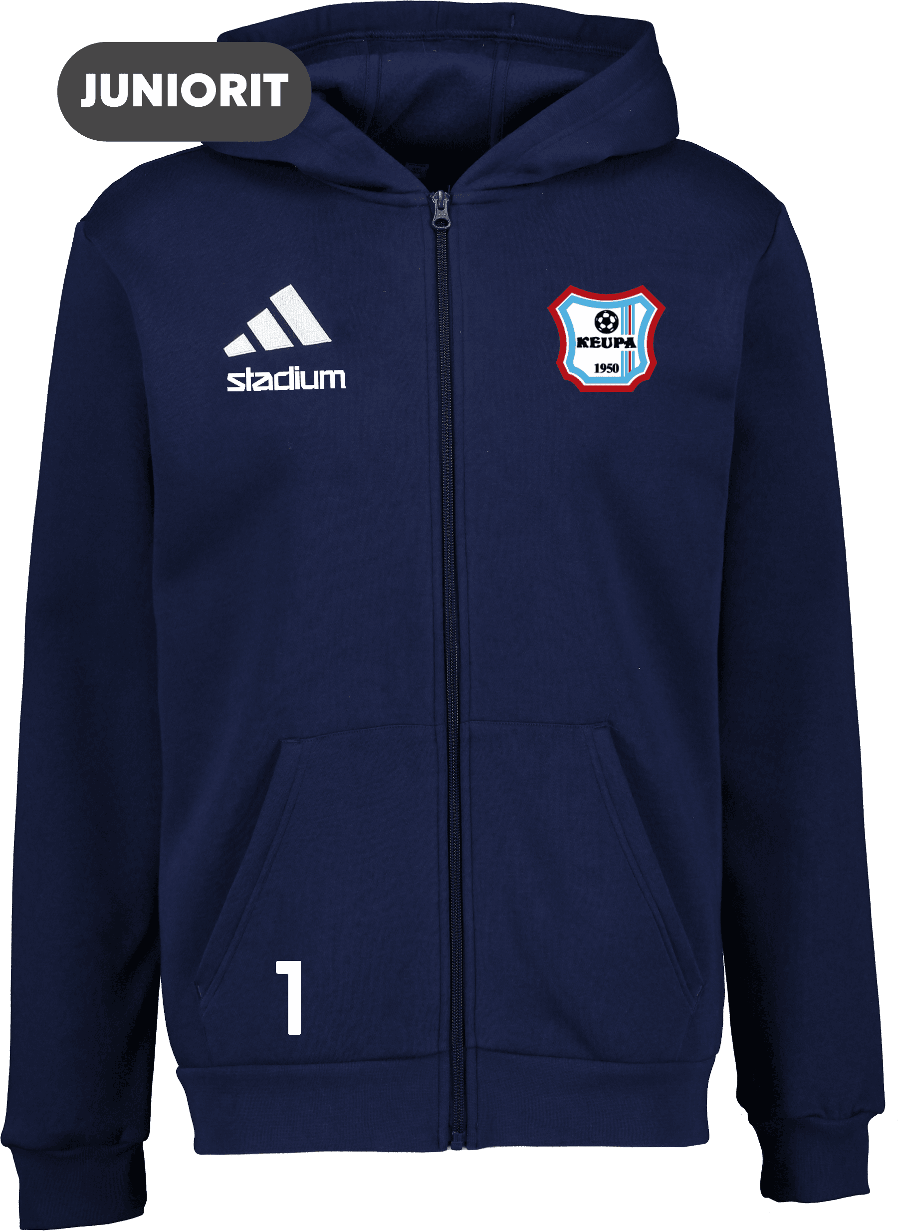 Adidas, ENT26 FZ HOOD JR-64713, Unknown 0